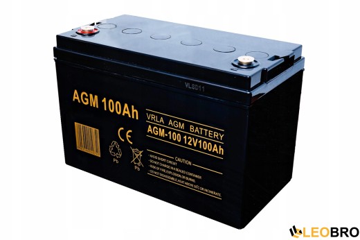 Комплект Акумулятор VOLT AGM VRLA 12V 100Ah 2шт + Балансир для акумуляторів Volt Polska 24V - 2