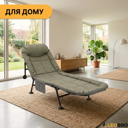 Розкладне ліжко (розкладачка) LEOBRO (FB-S17) - 12