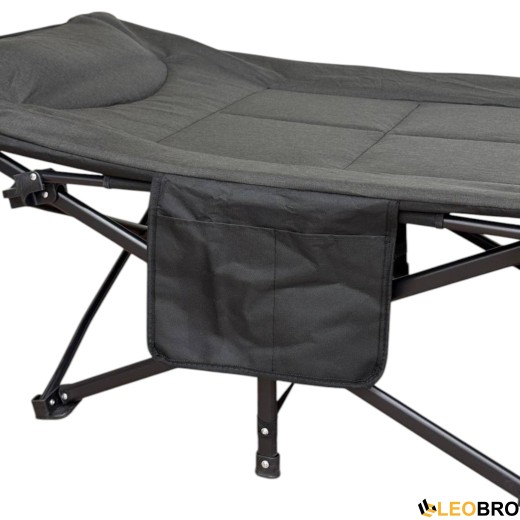 Туристична розкладачка LEOBRO Сіра (HT-169K Grey) - 2