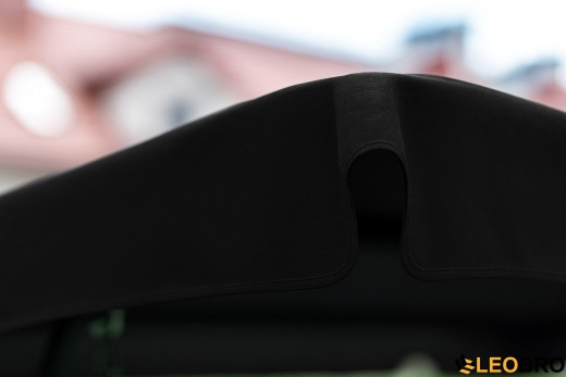 Велика гойдалка з подушками LEOBRO Luxury Black - 4