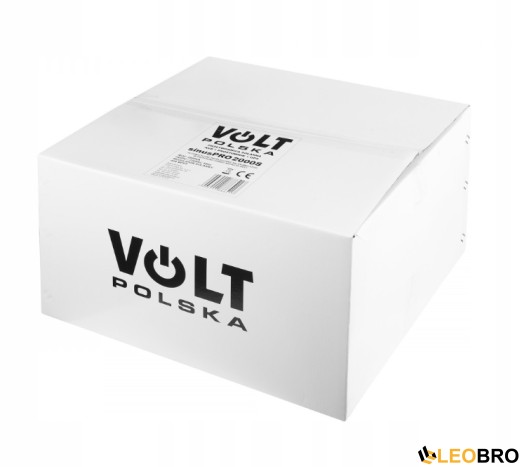Гібридний ДБЖ/інвертор Volt Polska SINUS PRO 2000 S 24/230V 1400/2000W + 2 шт Акумулятор VOLT VRLA 100Ah 12V - 4