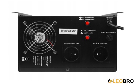ДБЖ / Інвертор Volt Polska SINUS PRO 2500 W 24/230V 1800/2500W + Акумулятор VOLT AGM 100Ah 2 шт - 3