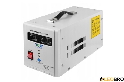 Комплект Volt Polska SINUS PRO 1000E W 12/230V 700/1000W + Акумулятор гелевий 4SUN MAXX GEL 100 Ah - 3