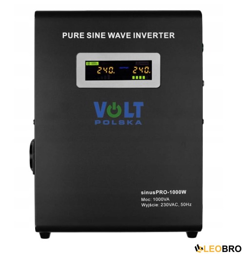 Комплект Volt Polska SINUS PRO 1000W 12/230V 700/1000W + Акумулятор гелевий 4SUN MAXX GEL 100 Ah - 3