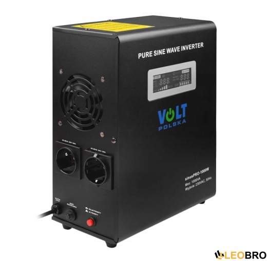 Комплект Volt Polska SINUS PRO 1000W 12/230V 700/1000W + Акумулятор гелевий 4SUN MAXX GEL 100 Ah - 4