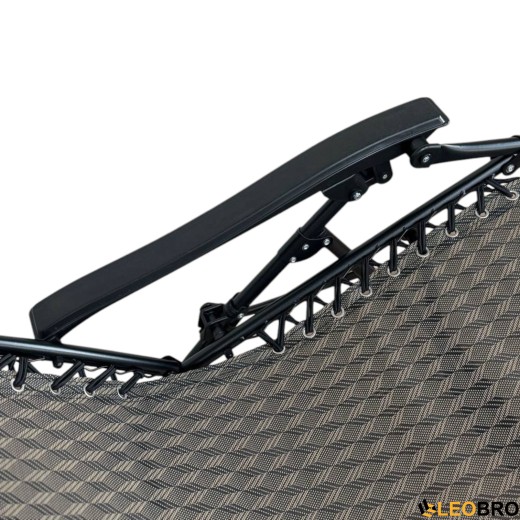 Розкладне крісло шезлонг LEOBRO Zero Gravity в клітку (HT-167D PLAID) - 3