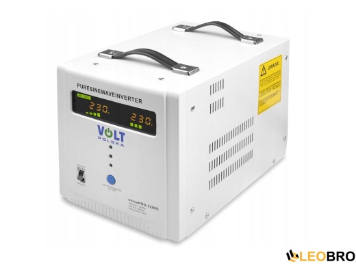 Комплект Volt Polska SINUS PRO 2200E 12/230V 1600/2200W + Акумулятор гелевий 4SUN MAXX GEL 100 Ah - 3