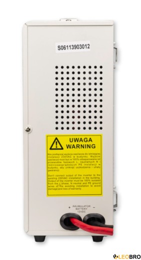 Гібридний ДБЖ/інвертор Volt Polska SINUS PRO 900 E PLUS 12/230V 600/900W (3SPM09012M) - 5
