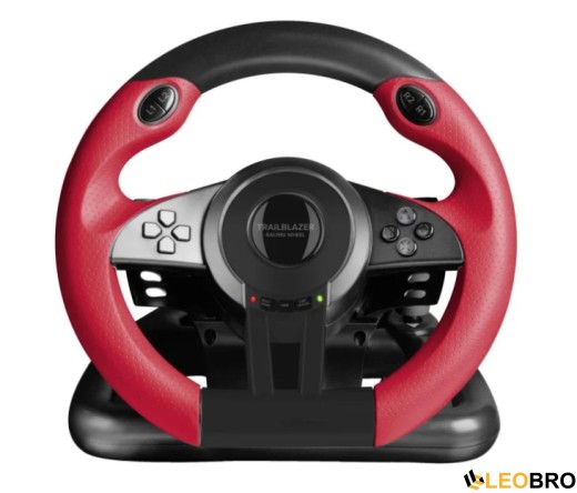 Кермо з педалями SpeedLink TRAILBLAZER для PS4, PS3, Xbox Series, Xbox One X/S, PC (SL-450500-B) - 2
