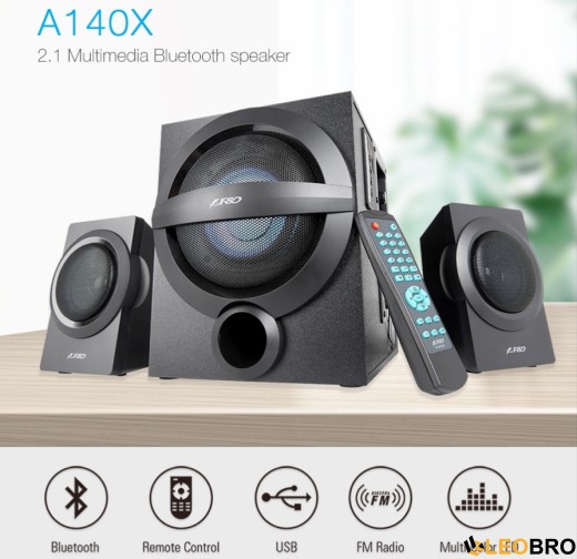 Мультимедійна акустика Fenda A140x Black 37W 2.1 - 2