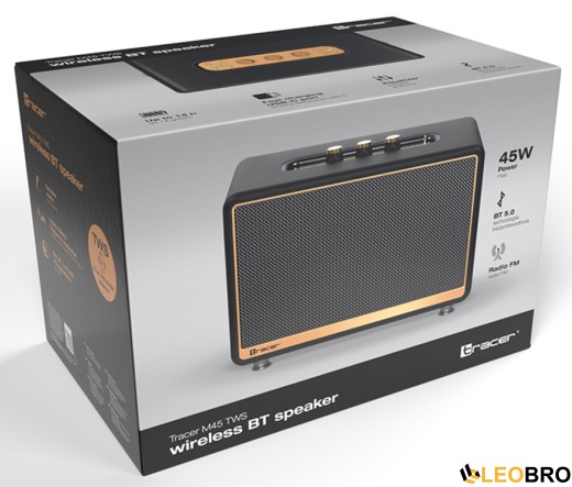 Bluetooth колонка Tracer M45 TWS Black 45W (TRAGLO47248) - 5