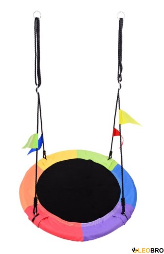 Гойдалка гніздо FUNFIT Colorful 100см (2767) - 5