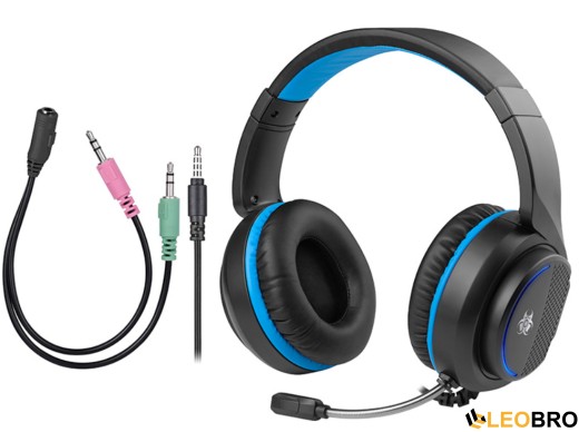 Комп'ютерна аудіо гарнітура Tracer GAMEZONE Dragon Blue LED (TRASLU46621) - 1