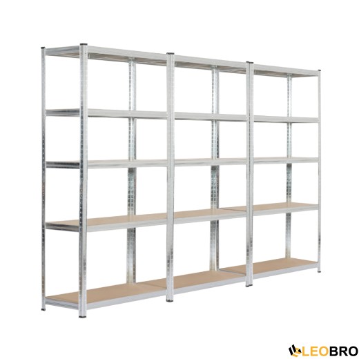 Стеллаж FunFit 180 х 270 х 40см, 175кг/полка, 5 полок - 1