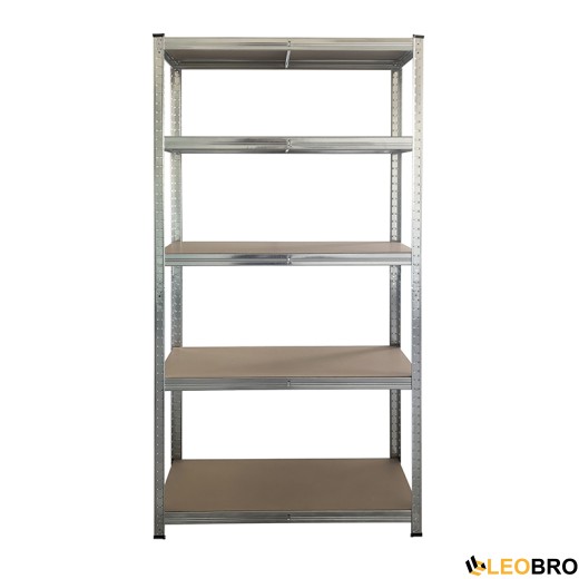 Стеллаж LEOBRO Premium 180 х 90 х 40 см, 175кг/полка, 5 полок (LB-R175-GAN) - 6