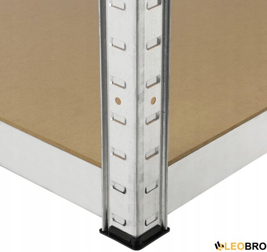 Стелаж LEOBRO 180 х 90 х 40 см, 265кг/полиця, 5 полиць (LB-R265-GAL) - 6
