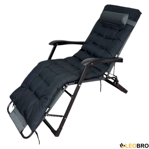 Крісло-ліжко трансформер LEOBRO в смужку (HT-148G1+ STRIPED) - 7