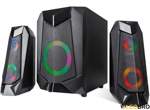 Музична система Tracer Hi-Cube RGB Flow BT 20W 2.1 (TRAGLO46497) - 1