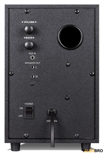 Музична система Tracer Hi-Cube RGB Flow BT 20W 2.1 (TRAGLO46497) - 3