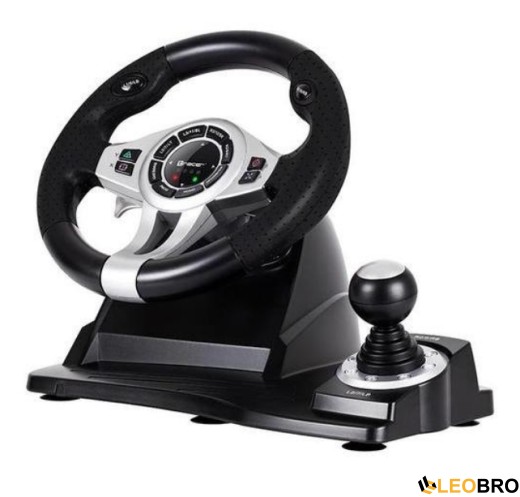 Кермо з педалями та коробкою передач Tracer Roadster для PS4, PS3, Xbox One X/S, PC (46524) - 3