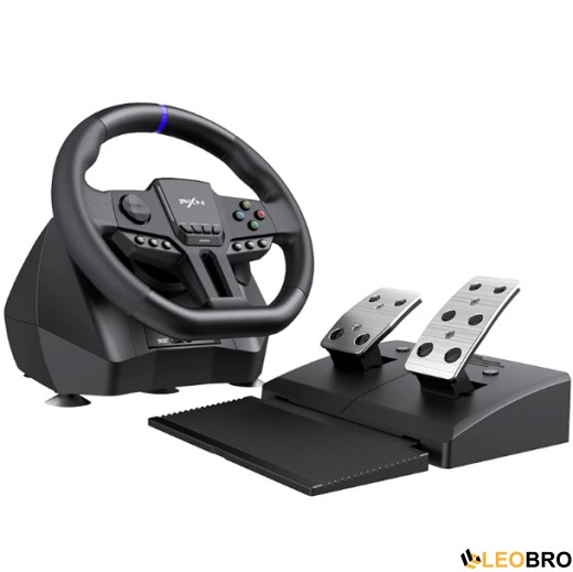 Кермо з педалями PXN V900 GEN2 для PS4, PS3, Xbox Series, Xbox X/S, PC - 1