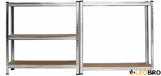 Стелаж LEOBRO Premium 180 х 90 х 40 см, 175кг/полиця, 5 полиць (LB-R104) - 5