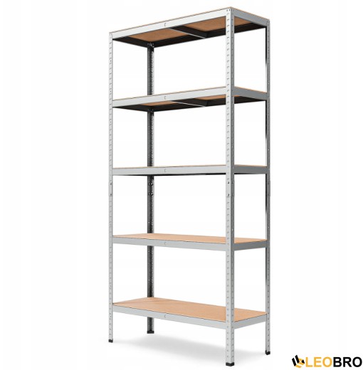 Стелаж LEOBRO Premium 200 х 90 х 40 см, 175кг/полиця, 5 полиць (LB-R118) - 1