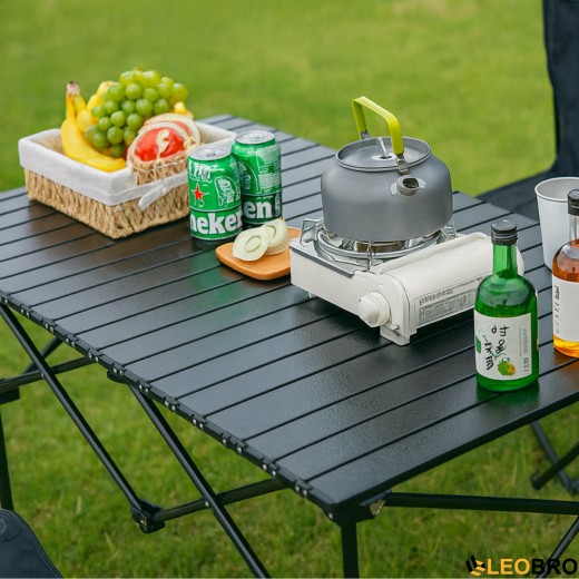Складаний туристичний стіл для пікніка LEOBRO 120x60x50 см (LB-FT-A3) - 7