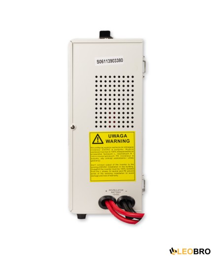 Гібридний ДБЖ/інвертор Volt Polska SINUS PRO 1200 E PLUS 12/230V 800/1200W (3SPM12012M) - 3