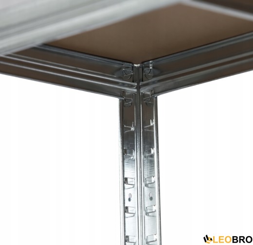 Набор из двух стеллажей LEOBRO Premium 150 х 140 х 30 см, 150кг/полка, 5 полок (LB-R110Х2) - 5
