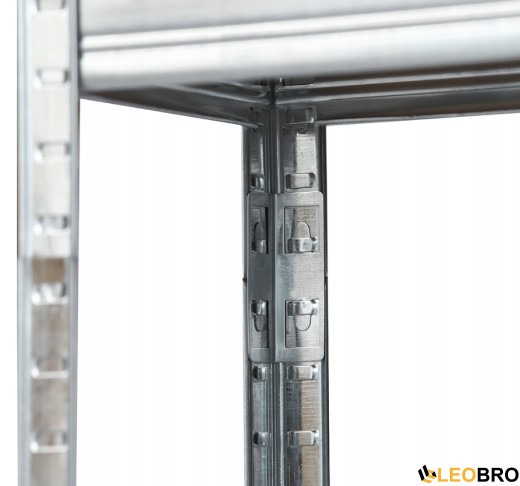 Набор из трех стеллажей LEOBRO Premium 150 х 210 х 30 см, 150кг/полка, 5 полок (LB-R110Х3) - 6