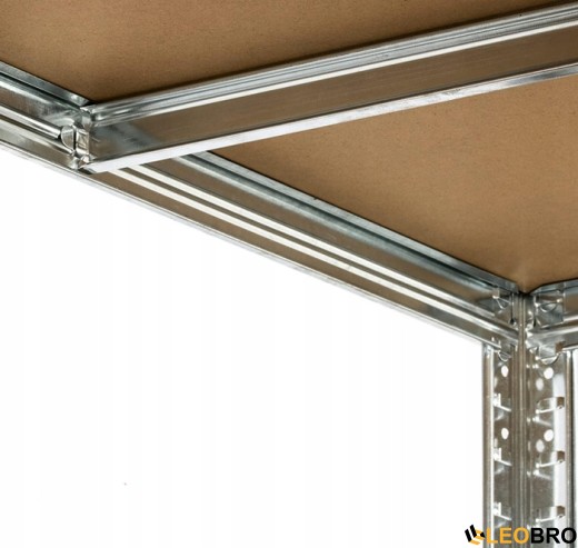 Набор из трех стеллажей LEOBRO Premium 150 х 210 х 30 см, 150кг/полка, 5 полок (LB-R110Х3) - 8