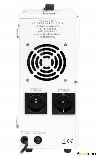 Комплект Volt Polska SINUS PRO 900 E PLUS 12/230V 600/900W + Акумулятор AGM 12V 100 Ah (6AKUXAG100) - 3