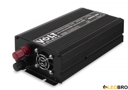 Перетворювач напруги VOLT Polska SINUS 600 12V на 230V 300/600W (3SIP060012) - 1