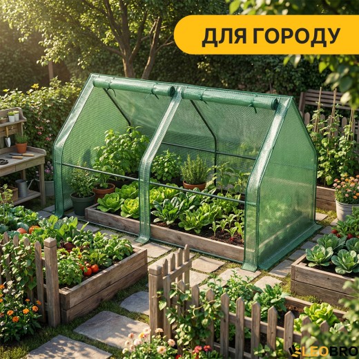 Міні-теплиця парник LEOBRO 180x90x90 см (LB-G119) - 6