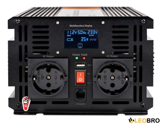 Гібридний ДБЖ/інвертор 4SUN MAXX SINUS 4000 W 12/230V 2000/4000W (R0248 PRZ274) - 2