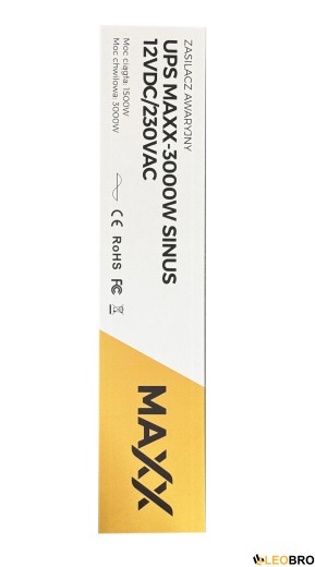 Гібридний ДБЖ/інвертор 4SUN MAXX SINUS 3000 W 12/230V 1500/3000W (R0249 PRZ275) - 11