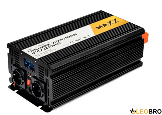 Гібридний ДБЖ/інвертор 4SUN MAXX SINUS 3000 W 12/230V 1500/3000W (R0249 PRZ275) - 4