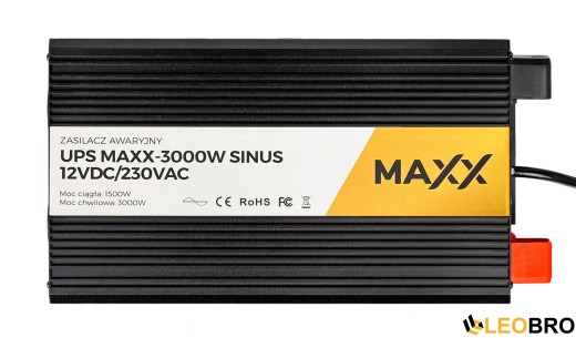 Гібридний ДБЖ/інвертор 4SUN MAXX SINUS 3000 W 12/230V 1500/3000W (R0249 PRZ275) - 5