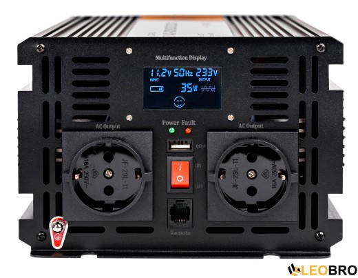 Гібридний ДБЖ/інвертор 4SUN MAXX SINUS 3000 W 12/230V 1500/3000W (R0249 PRZ275) - 9