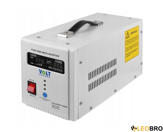 Комплект Volt Polska SINUS PRO 1000 E 12/230V 700/1000W + Акумулятор Green Cell AGM 100Ah 12V  - 2