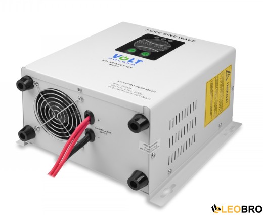 Гібридний ДБЖ/інвертор Volt Polska SINUS PRO 800 S 12/230V 500/800W + 30A MPPT (3SPS098012) - 3