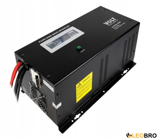 Комплект Volt Polska SINUS PRO 2400 W 12/230V 1600/2400W + Акумулятор VOLT AGM VRLA 100Ah 12V  - 3