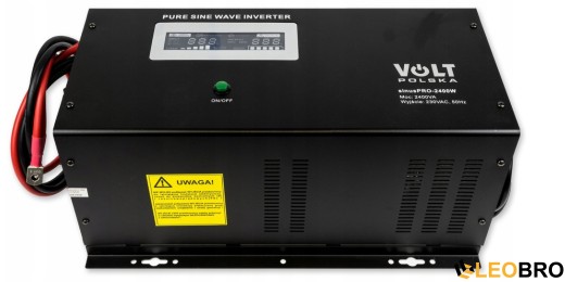 Комплект Volt Polska SINUS PRO 2400 W 12/230V 1600/2400W + Акумулятор VOLT AGM VRLA 140Ah 12V  - 4