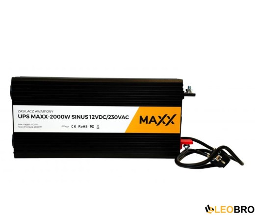 Комплект 4SUN MAXX SINUS 2000 W 12/230V 1000/2000W + VOLT AGM VRLA 100Ah 12V - 3