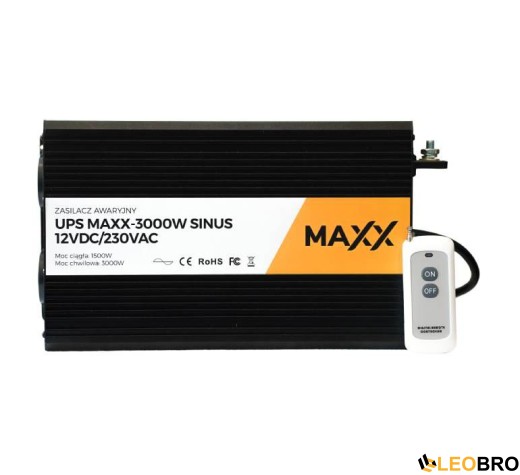 Комплект аварійного живлення 4SUN MAXX SINUS 3000W + Акумулятор VOLT AGM 100Ah (Зарядка 20А) - 5