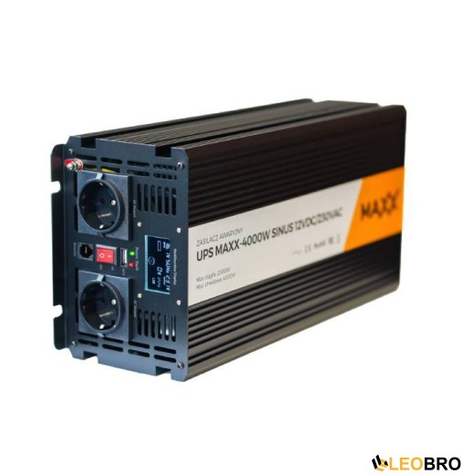 Комплект аварійного живлення 4SUN MAXX SINUS 4000W + Акумулятор VOLT AGM 100Ah (20А) - 5