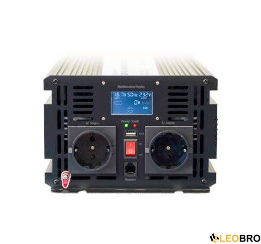 Комплект аварійного живлення 4SUN MAXX SINUS 4000W + Акумулятор VOLT AGM 100Ah (20А) - 6