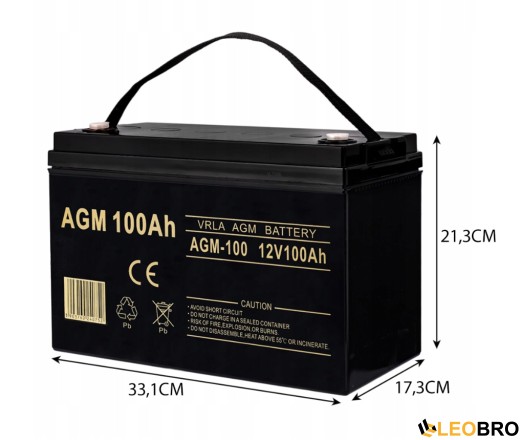 Комплект Volt Polska ULTRA-HV 11000 48/230V (5200/11000W) + 4 шт Акумулятор VOLT VRLA 100Ah 12V  - 3