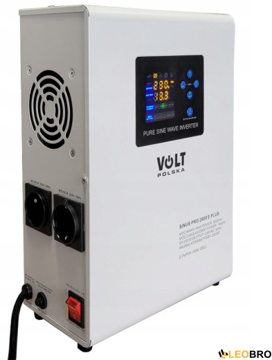 Аварійний комплект Volt Polska SINUS PRO 2600 E PLUS 24/230V 1800/2600W + 2 шт Акумулятор LiFePo4 12,8V 100 Ah - 6